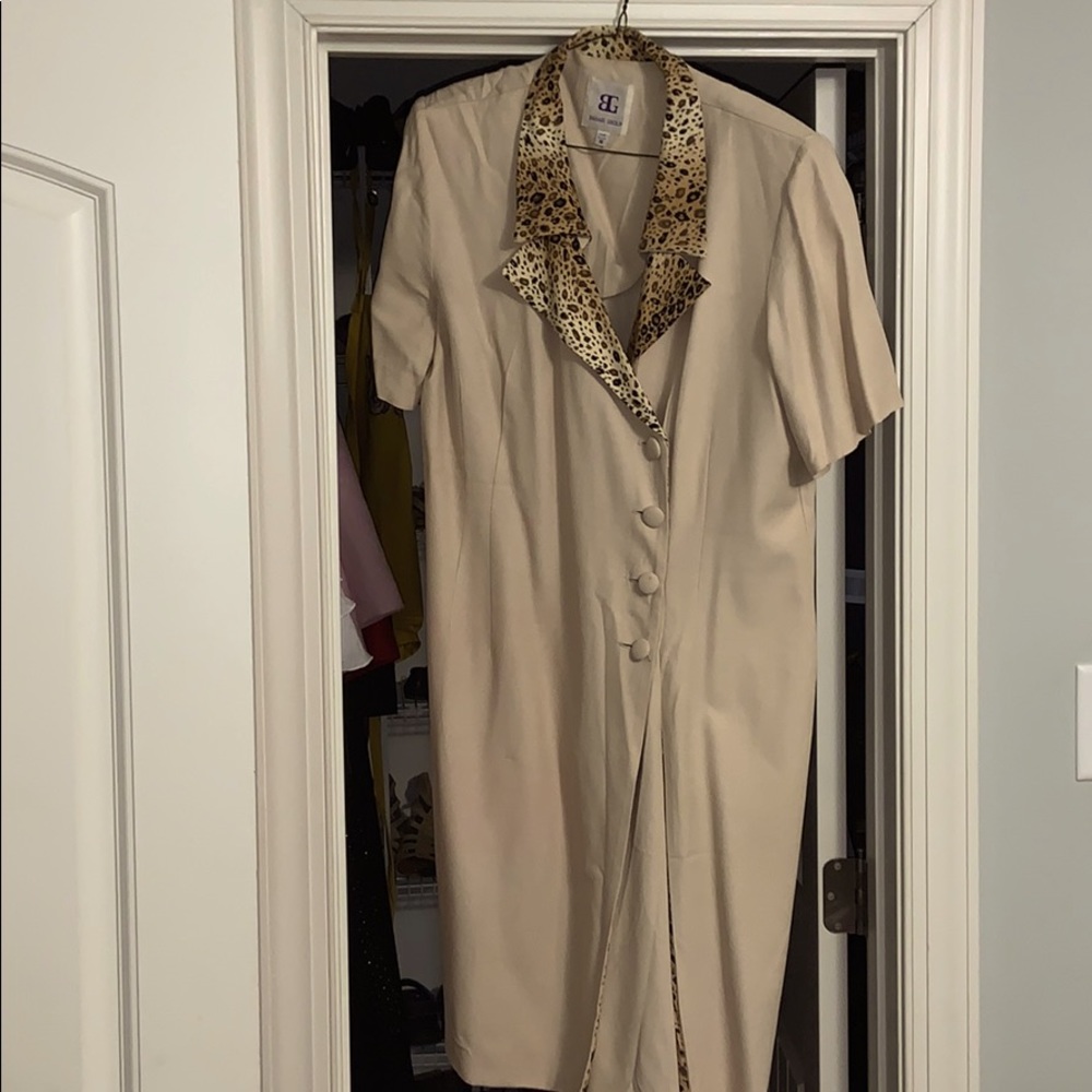 Tiger print dress